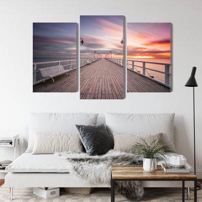 Ljuddämpande tavla - The pier in gdynia orlowo