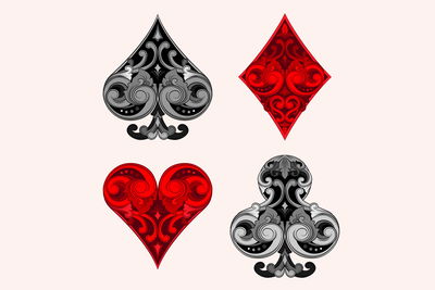 Ljuddämpande tavla - Card symbols