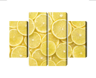 Ljuddämpande tavla - Lemon slices
