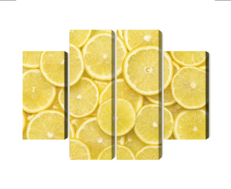 Ljuddämpande tavla - Lemon slices