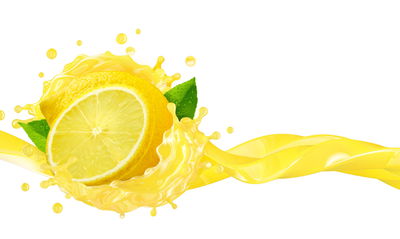 Ljuddämpande tavla - Fresh lemon juice