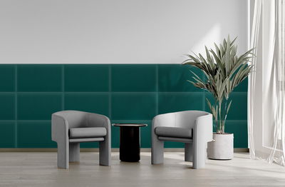 Rektangulær lydabsorber - fløjl