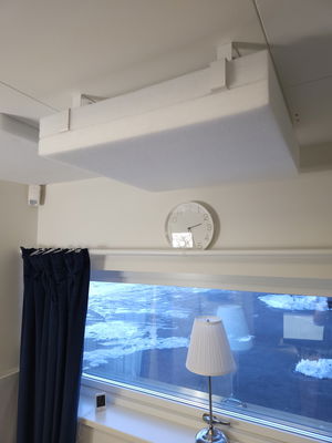 Ljudabsorbering till tak - PES ceiling
