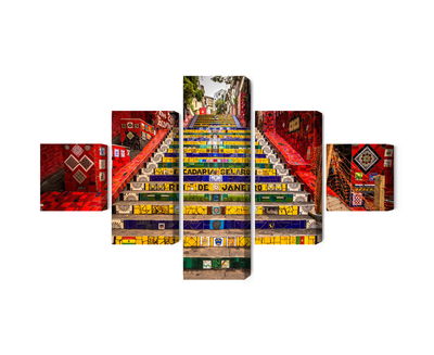 Ljuddämpande tavla - Selaron stairs