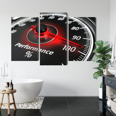 Ljuddämpande tavla - Modern 3d counter