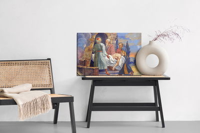 Ljuddämpande tavla - Jesus is placed in the tomb