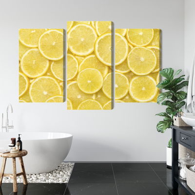 Ljuddämpande tavla - Lemon slices