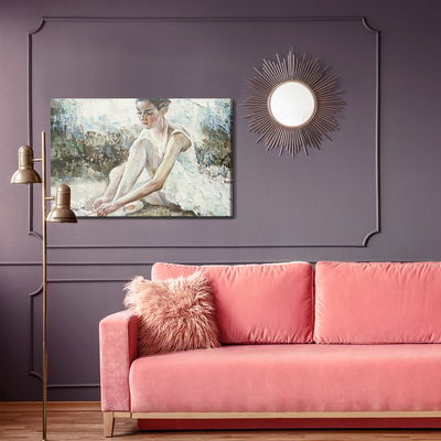 Ljuddämpande tavla - Ballerina before the show