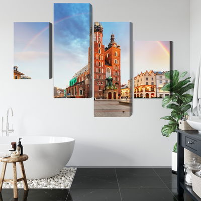 Ljuddämpande tavla - St. mary's basilica in Kraków