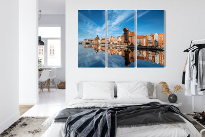 Ljuddämpande tavla - Panorama of gdansk