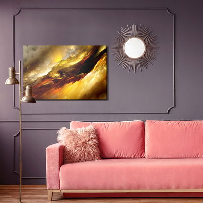 Ljuddämpande tavla - Abstract stormy sky