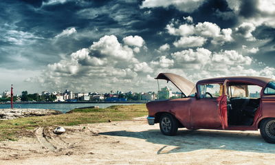 Ljuddämpande tavla - Panoramic view of havana