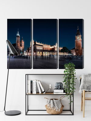 Ljuddämpande tavla - Kraków's cloth hall and st.
