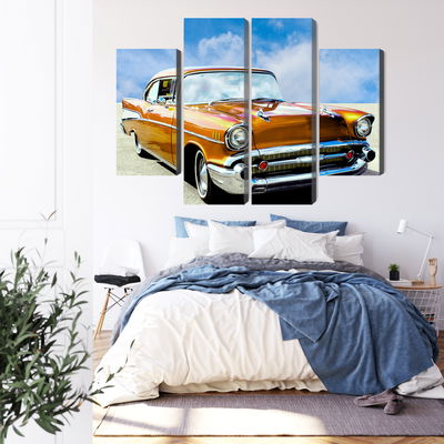 Ljuddämpande tavla - American vintage car