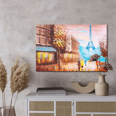 Ljuddämpande tavla - An abstract view of Paris