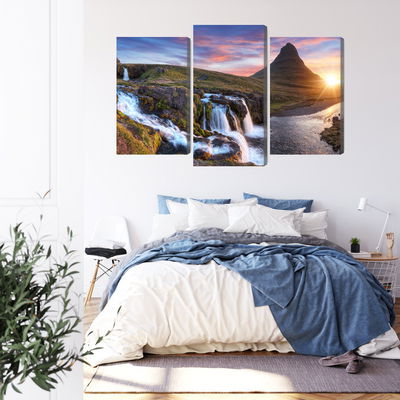 Ljuddämpande tavla - Kirkjufell mountain