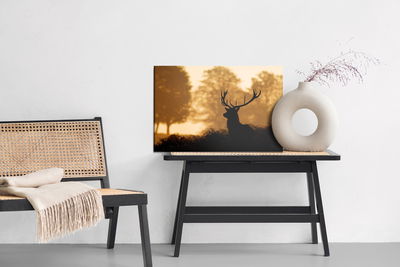 Ljuddämpande tavla - Deer in the forest