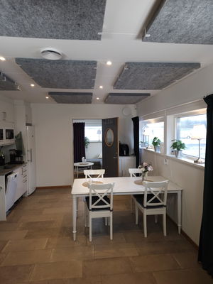 Ljudabsorbering till tak - PES ceiling