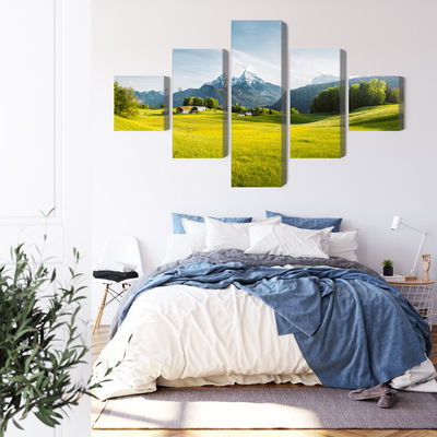 Ljuddämpande tavla - Mountain landscape