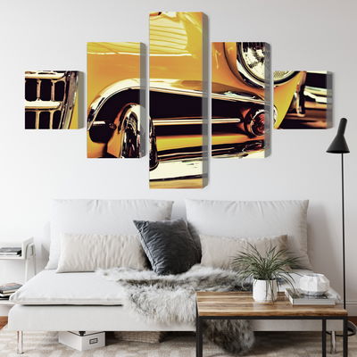 Ljuddämpande tavla - The front of a vintage car