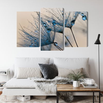 Ljuddämpande tavla - Dandelions with water