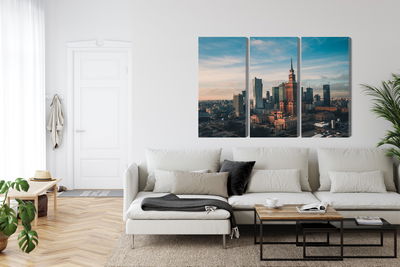 Ljuddämpande tavla - Warsaw and the view