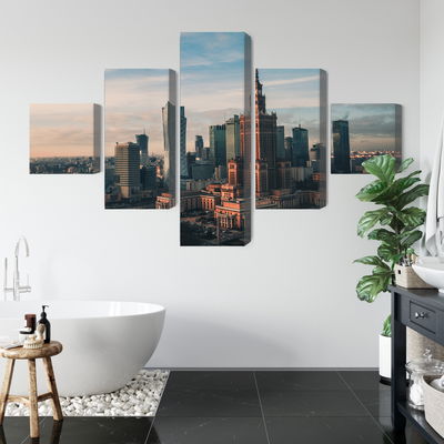 Ljuddämpande tavla - Warsaw and the view