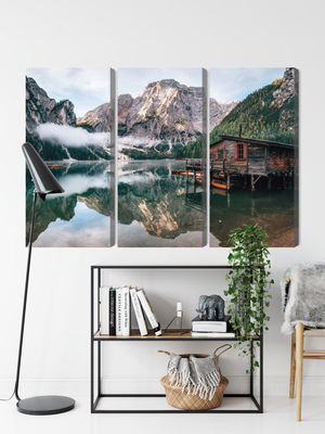 Ljuddämpande tavla - A cottage on the italian