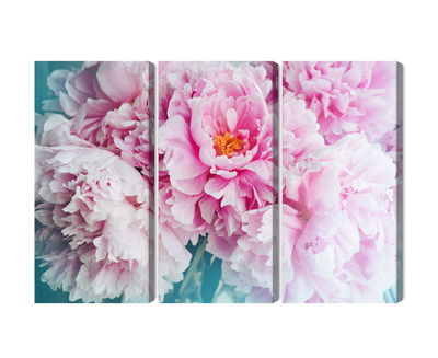Ljuddämpande tavla - 3d peony bouquet