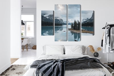 Ljuddämpande tavla - Ghost island in jasper