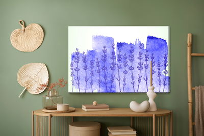 Ljuddämpande tavla - Watercolor lavender