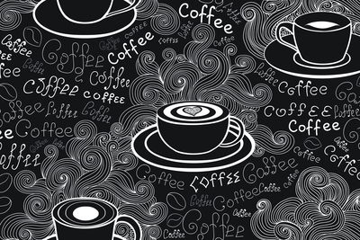 Ljuddämpande tavla - Painted cups