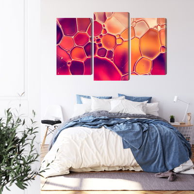 Ljuddämpande tavla - Water drops on a macro scale