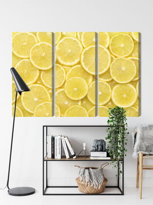 Ljuddämpande tavla - Lemon slices