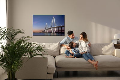 Ljuddämpande tavla - Arthur ravenel jr. bridge