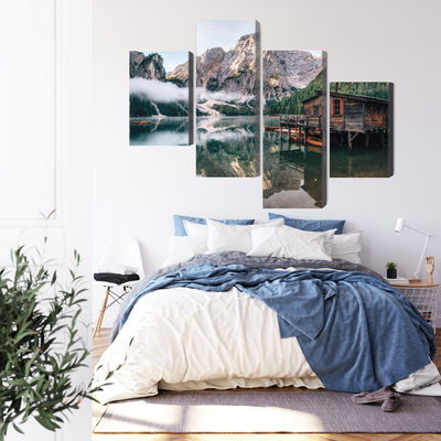 Ljuddämpande tavla - A cottage on the italian