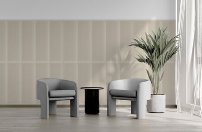 Rektangulær lydabsorber - fløjl