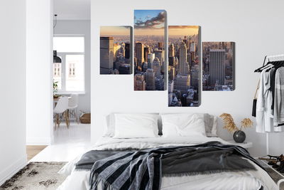 Ljuddämpande tavla - 3d panorama of New York city