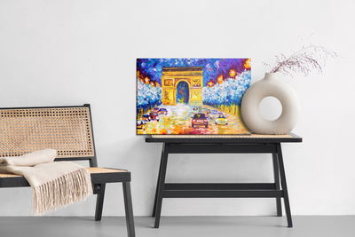 Ljuddämpande tavla - Triumphal arch as painted