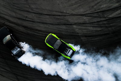 Ljuddämpande tavla - Drifting 3d cars