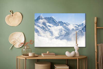 Ljuddämpande tavla - Alps in switzerland
