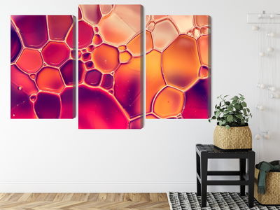 Ljuddämpande tavla - Water drops on a macro scale