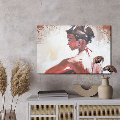 Ljuddämpande tavla - Pensive woman