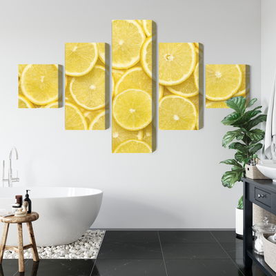 Ljuddämpande tavla - Lemon slices