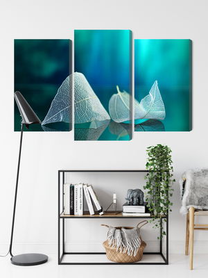 Ljuddämpande tavla - Delicate leaves close up