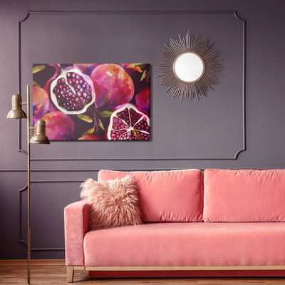 Ljuddämpande tavla - Pomegranate fruit