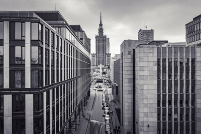 Ljuddämpande tavla - Black and white panorama