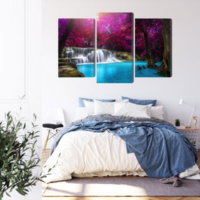 Ljuddämpande tavla - Kanchanaburi waterfall