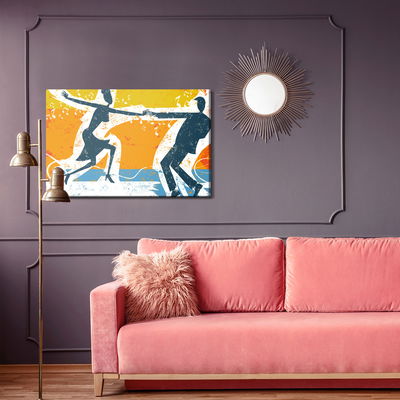 Ljuddämpande tavla - Dancing couple