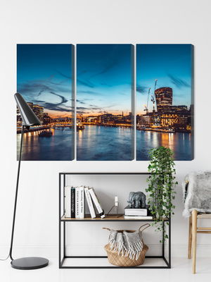 Ljuddämpande tavla - River thames in great britain